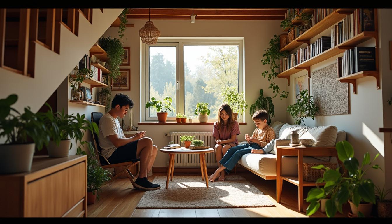 Illustration: Comprendre les enjeux pour optimiser l’espace dans une petite maison