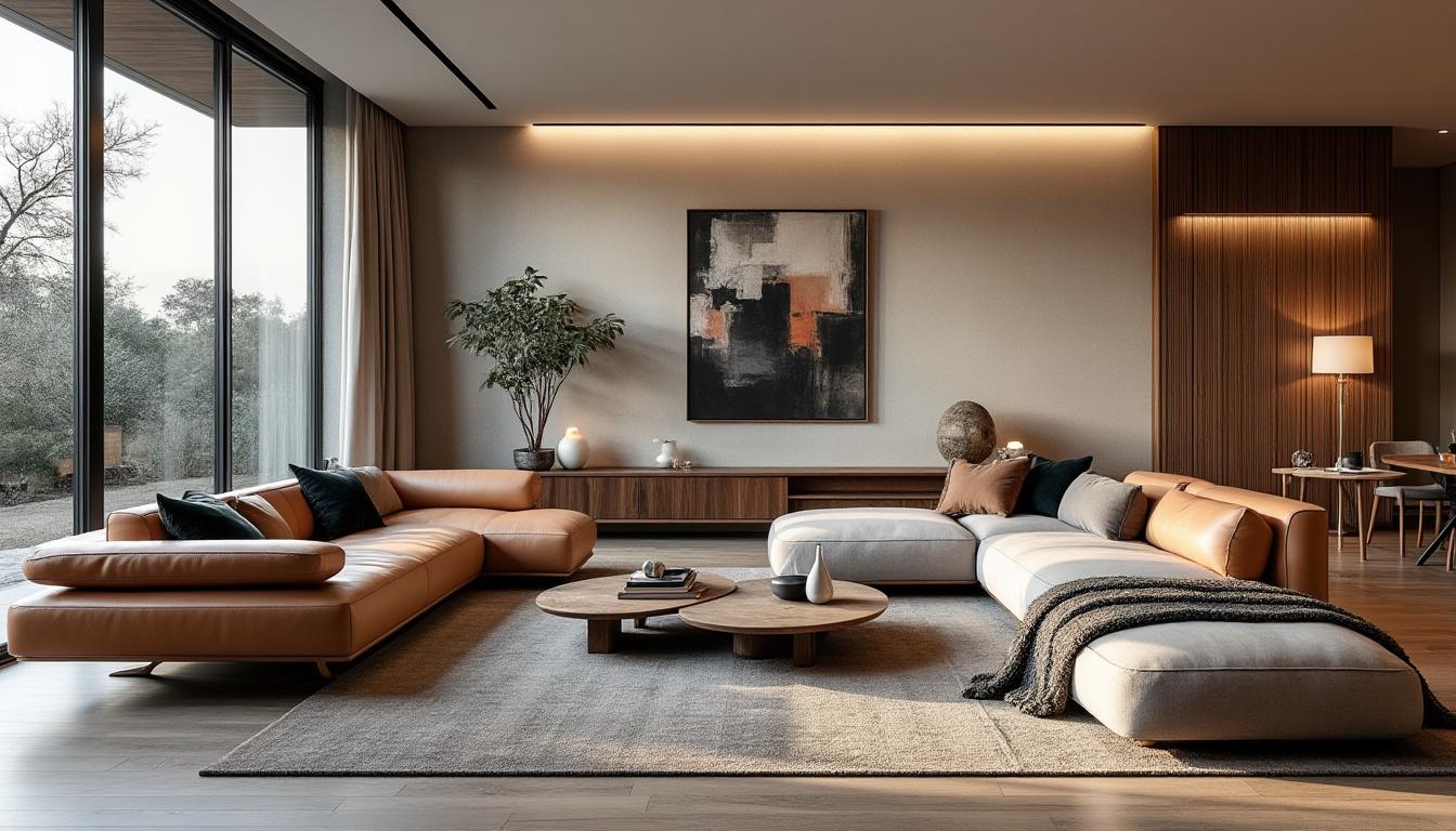 Illustration: Caractéristiques majeures du style moderne et du style contemporain dans l’architecture et la décoration
