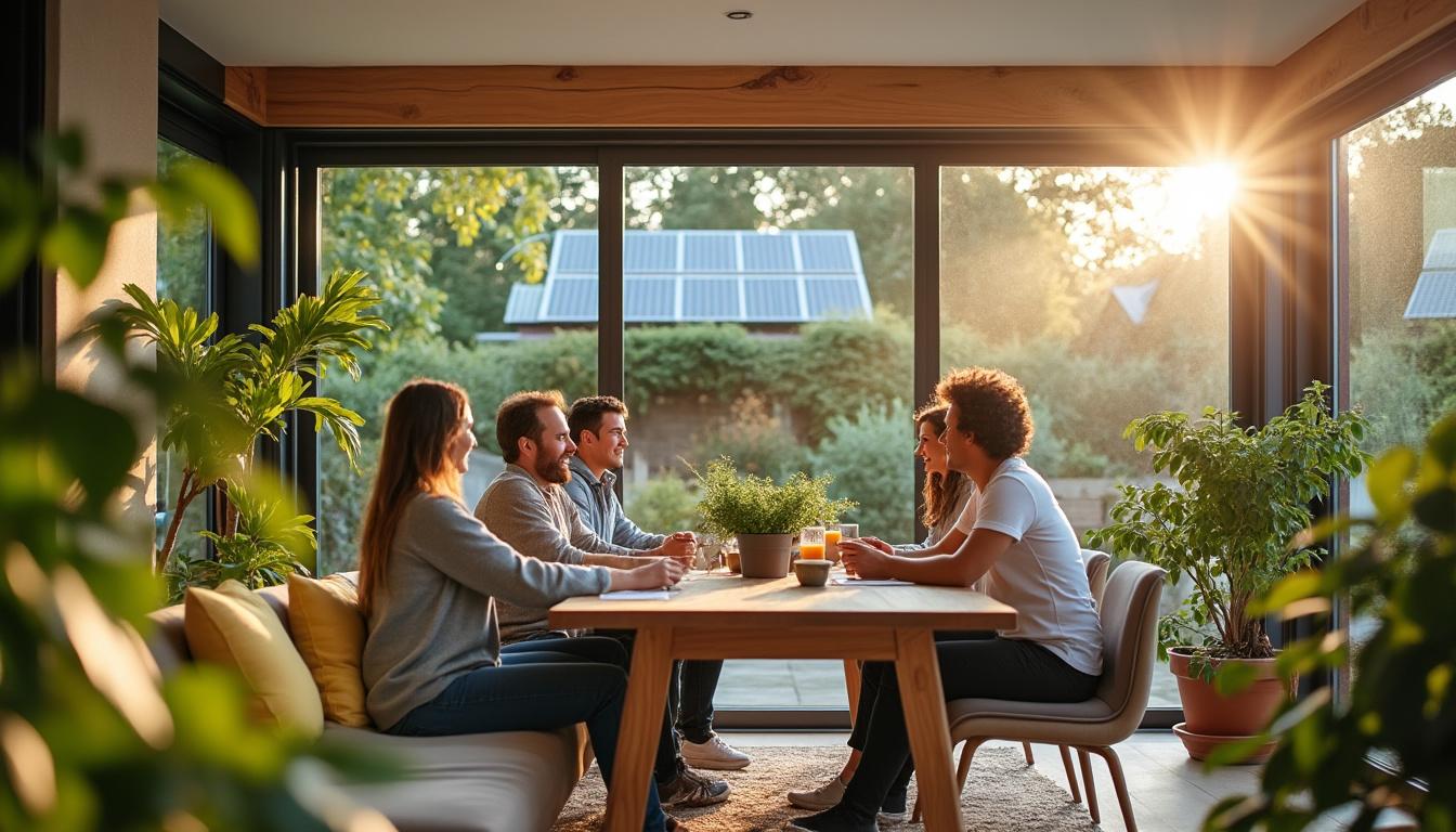 Illustration: Enjeux contemporains de l’optimisation de l’habitat : environnement, énergie et société