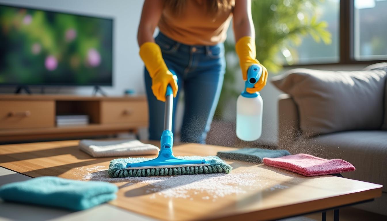 Illustration: Les outils essentiels pour dépoussiérer efficacement chaque surface