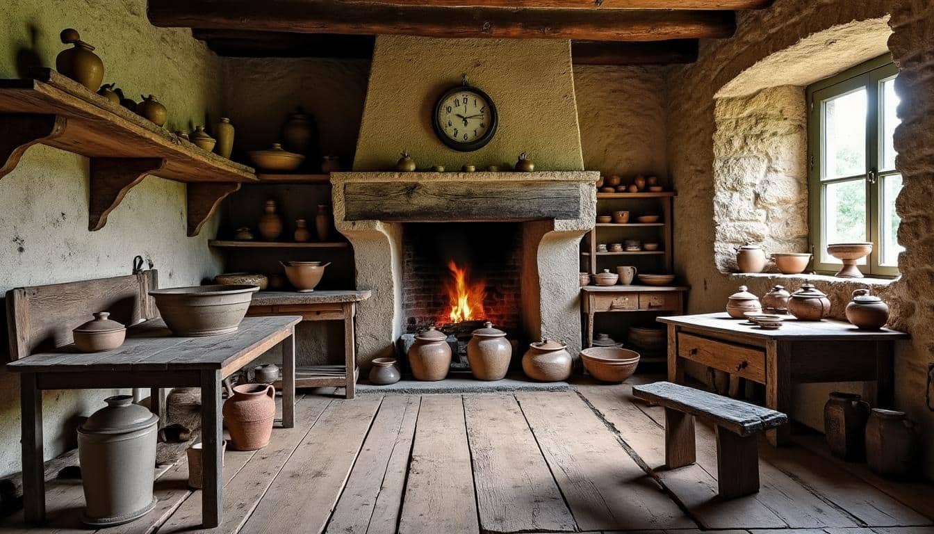 Illustration: Définition et caractéristiques des origines du style rustique en décoration