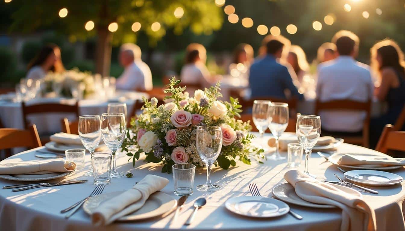 Illustration: Comprendre les spécificités de la décoration de table ronde pour mariage