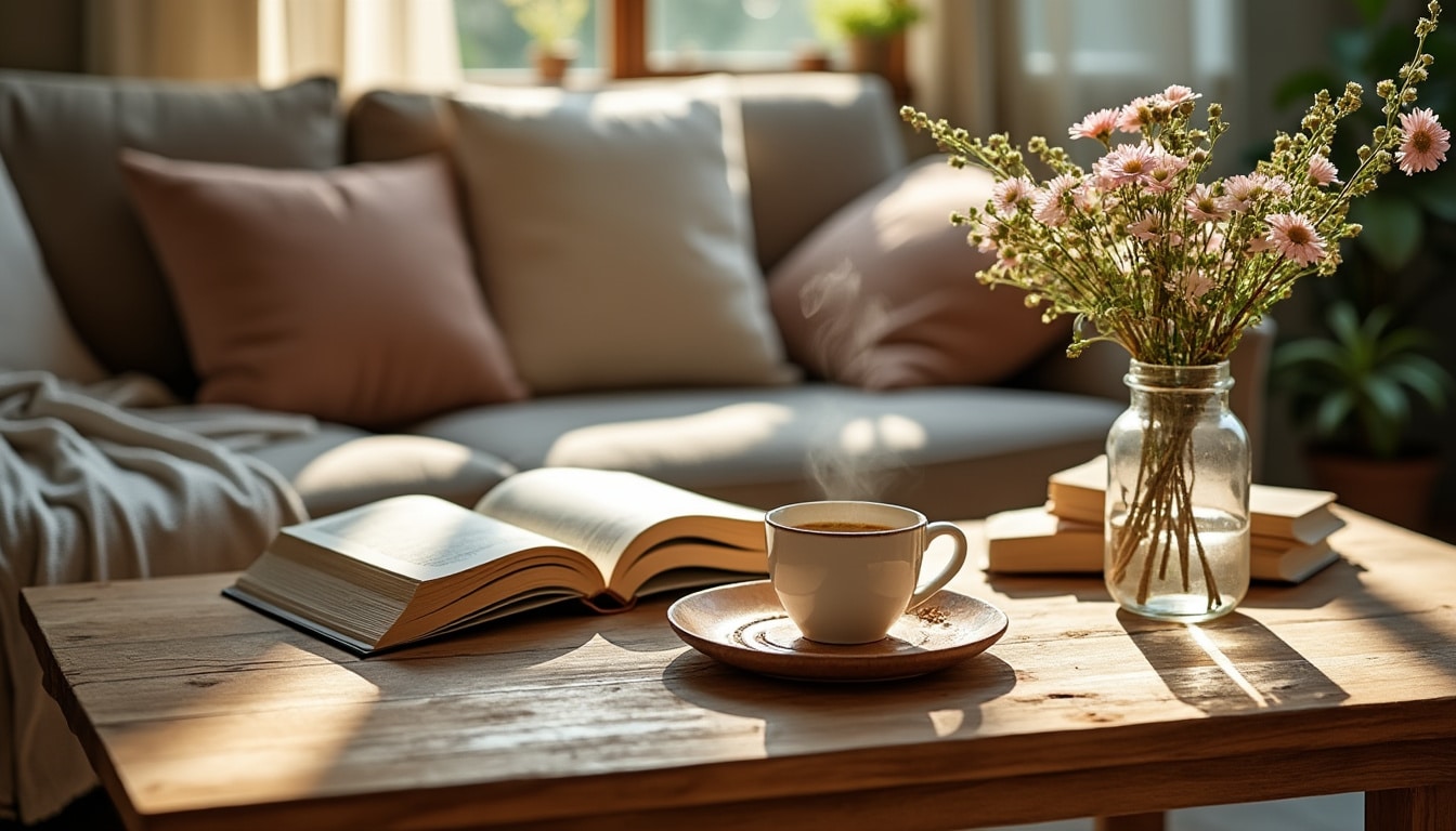 Décoration pour table basse : conseils et idées pour sublimer votre salon