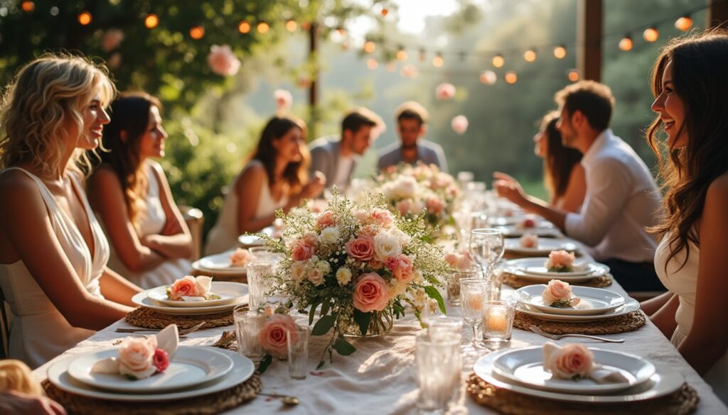 Décoration de table de mariage avec des fleurs : idées et conseils uniques