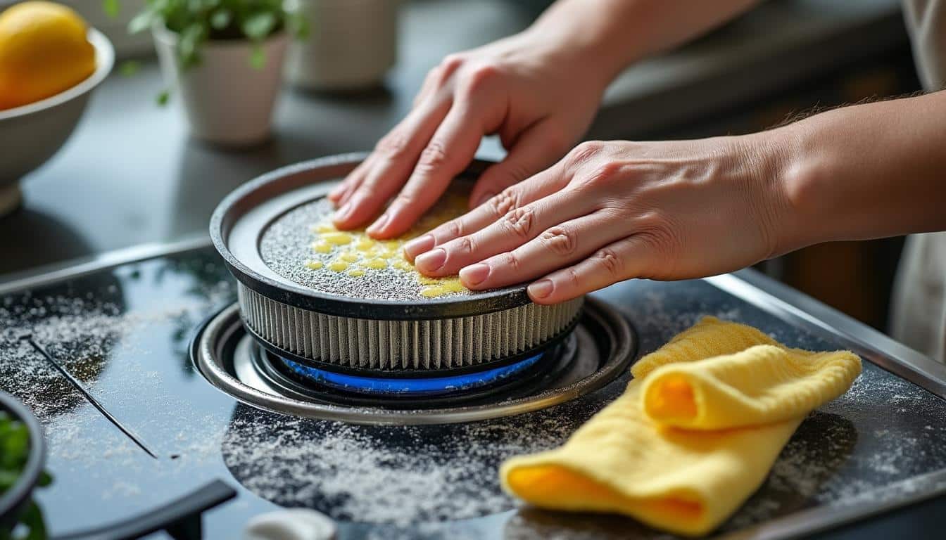 Illustration: Comprendre l’accumulation de graisse dans la hotte et ses enjeux pour la santé et la sécurité