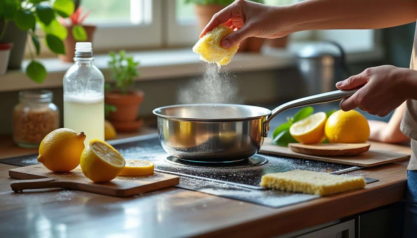 Illustration: Quels produits naturels choisir pour le dégraissage de la hotte ?