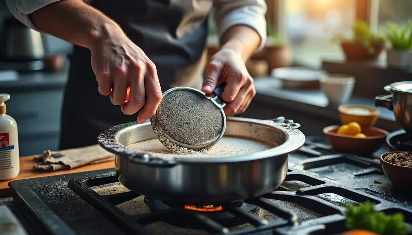 Illustration: Comprendre le rôle du filtre métallique dans la graisse de hotte et son nettoyage