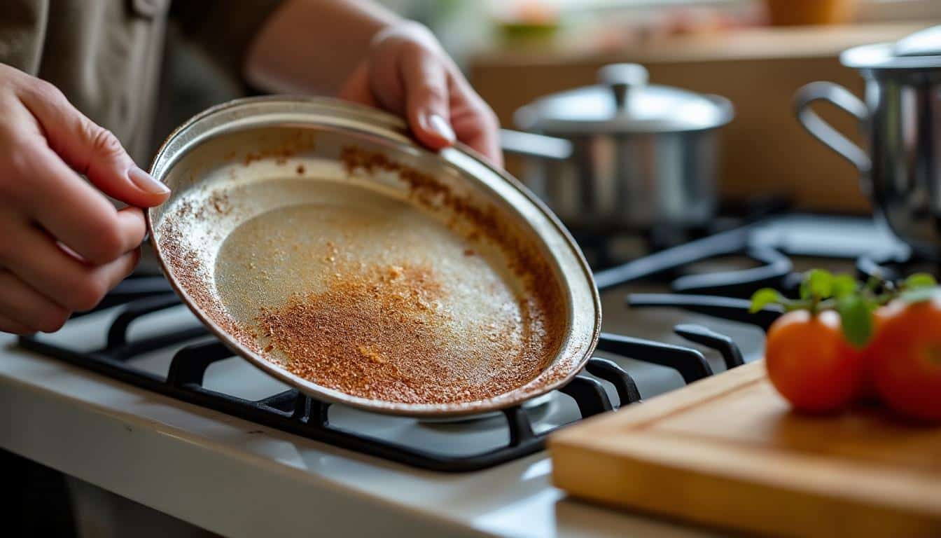 Illustration: Origine et conséquences de la graisse dans le filtre métallique de hotte