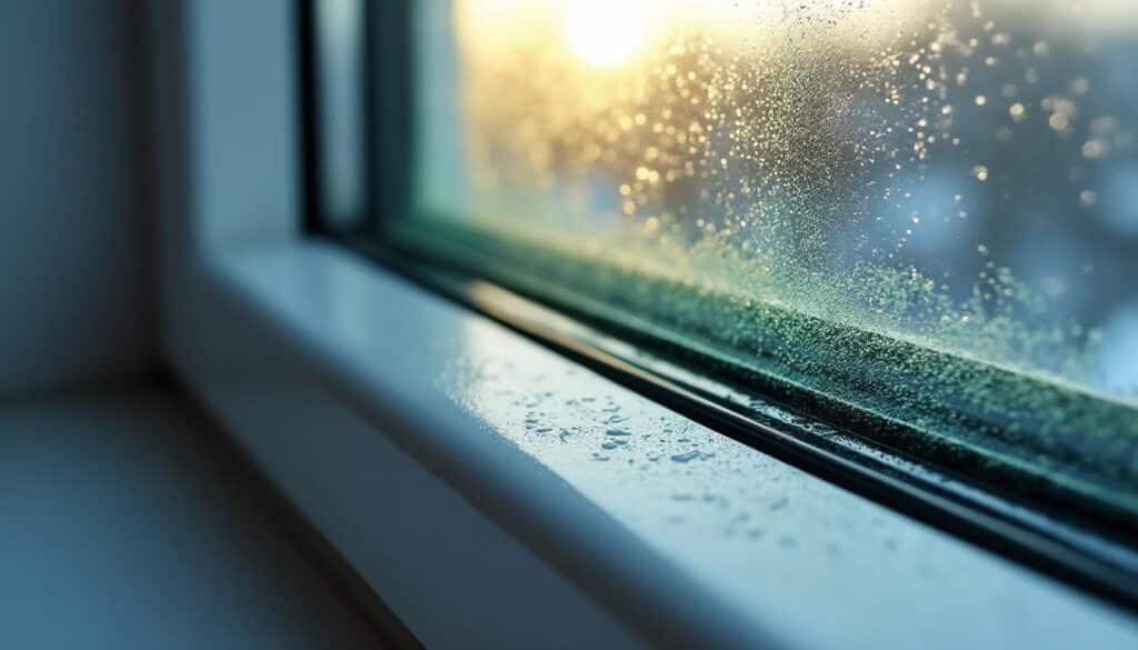 Moisissure du joint de fenêtre et condensation en hiver : prévenir et agir