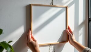 Installer un cadre flottant sur un mur fissuré : astuces et conseils