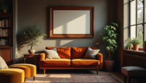 Comment intégrer un cadre flottant au style vintage de votre intérieur