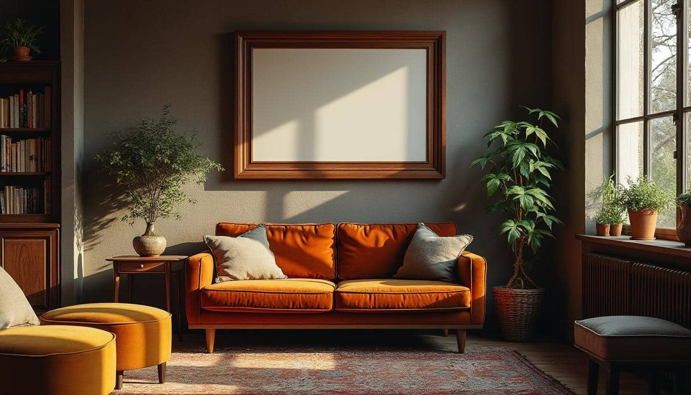 Comment intégrer un cadre flottant au style vintage de votre intérieur