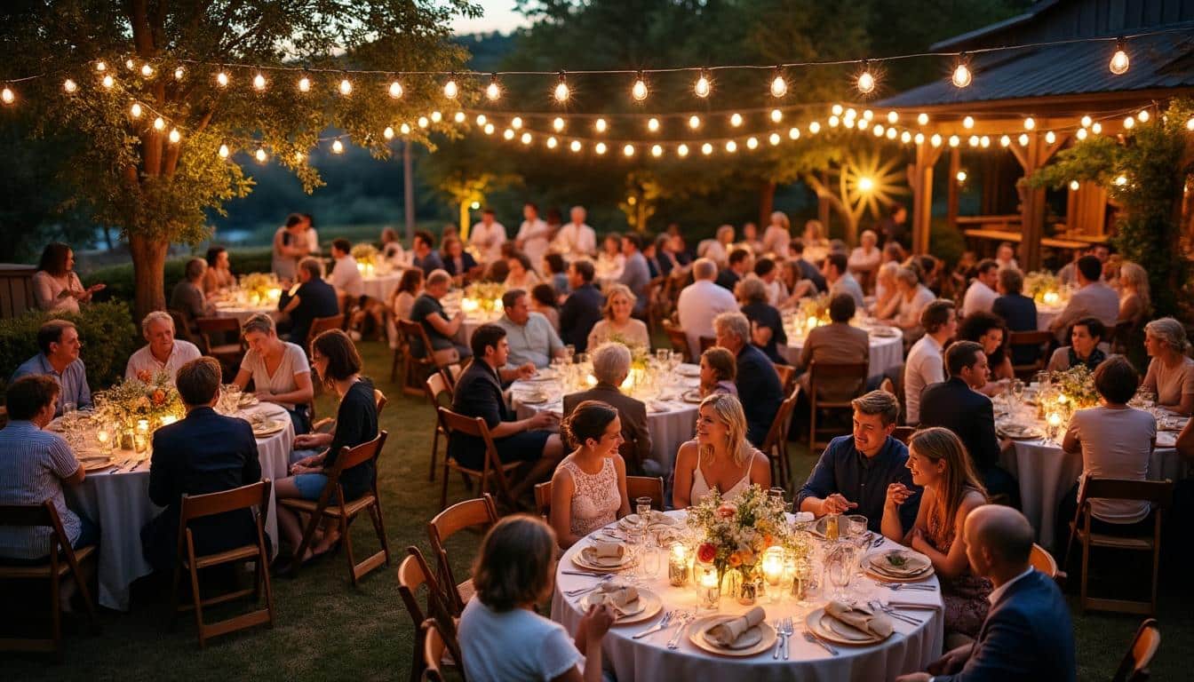 Illustration: Comment choisir la forme et l’agencement des tables pour un mariage convivial