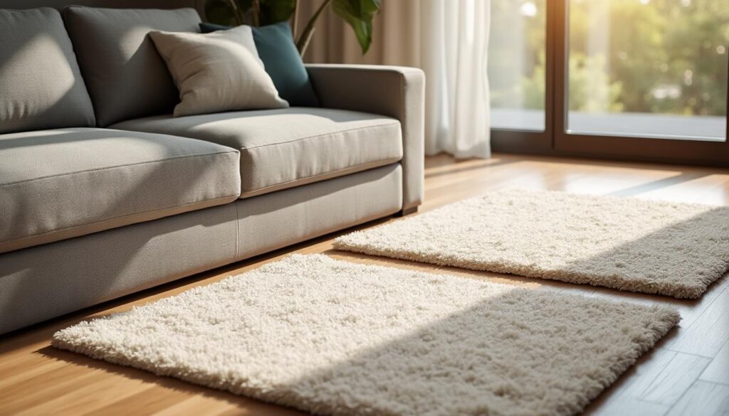 Image mise en avant pour Tapis damier ou modèles unis : quel style adopter cette année ?