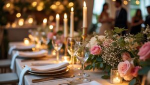 Composition florale de la table mariage : guide et conseils pratiques