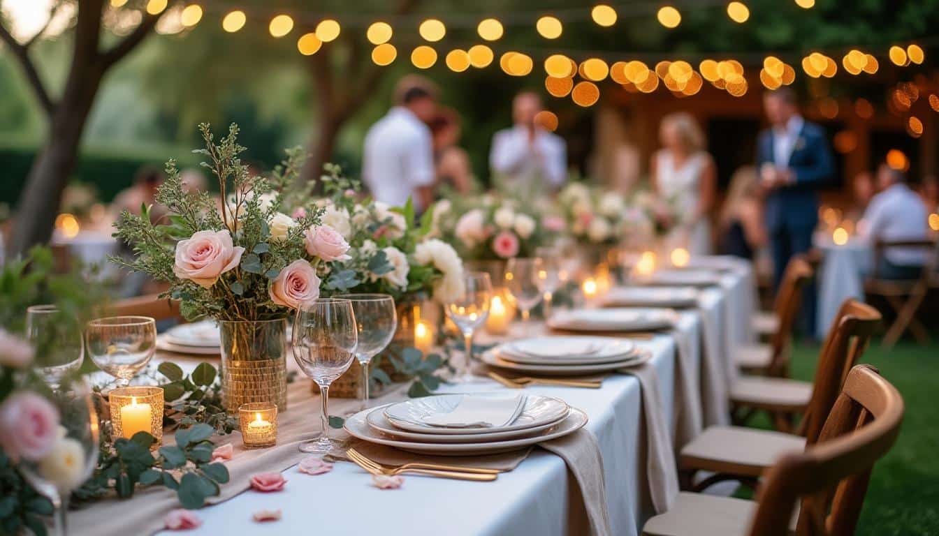 Illustration: Comment la décoration florale transforme l’ambiance de la table de mariage