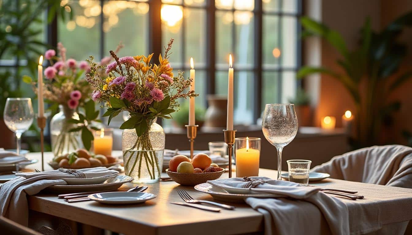 Illustration: Pourquoi soigner la décoration de la table dans la salle à manger transforme l’atmosphère