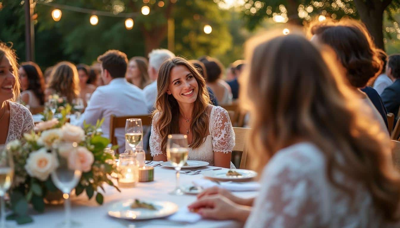 Illustration: Pourquoi opter pour la forme ronde des tables lors d’un mariage ?