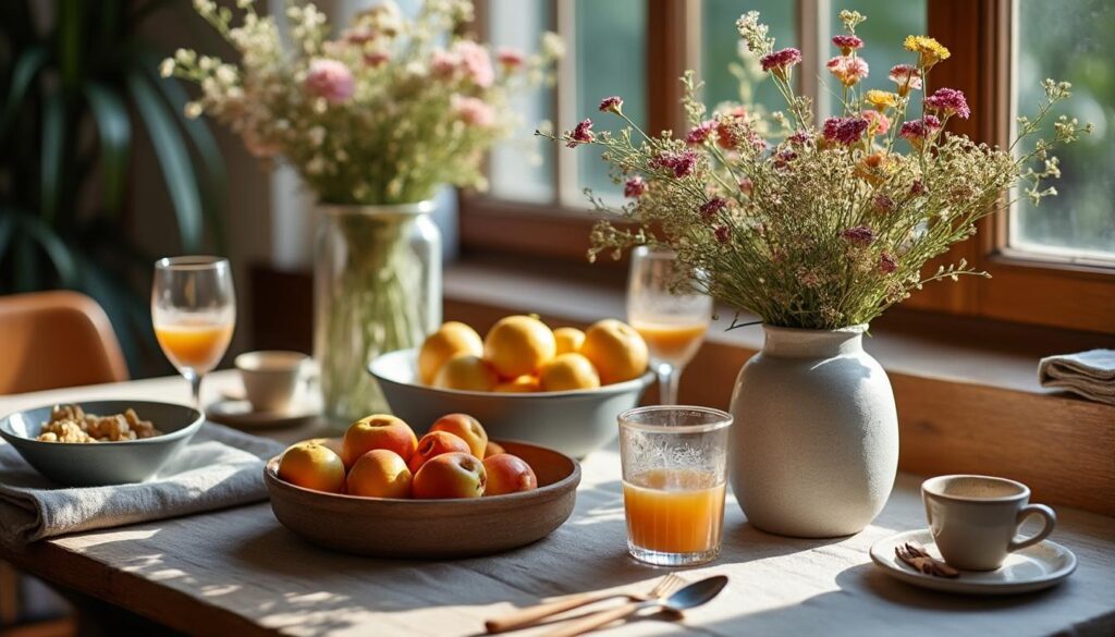 Objet déco pour la table de salle à manger : astuces et idées