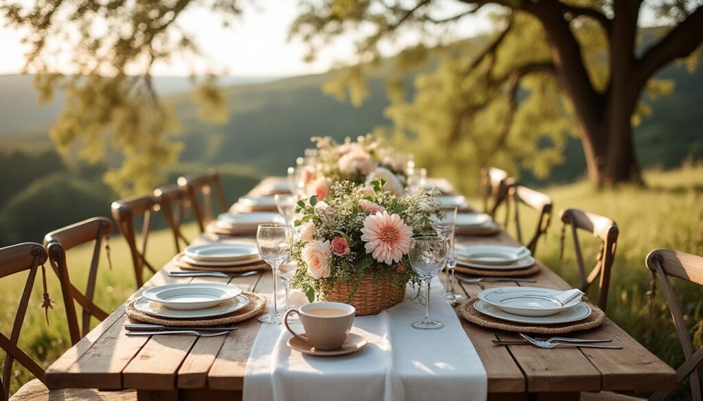 Centre de table mariage fait maison : idées originales et économiques