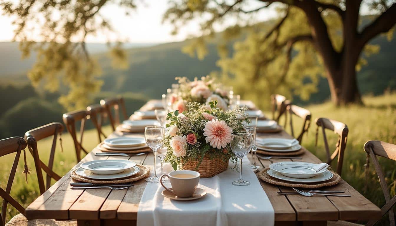 Centre de table mariage fait maison : idées originales et économiques