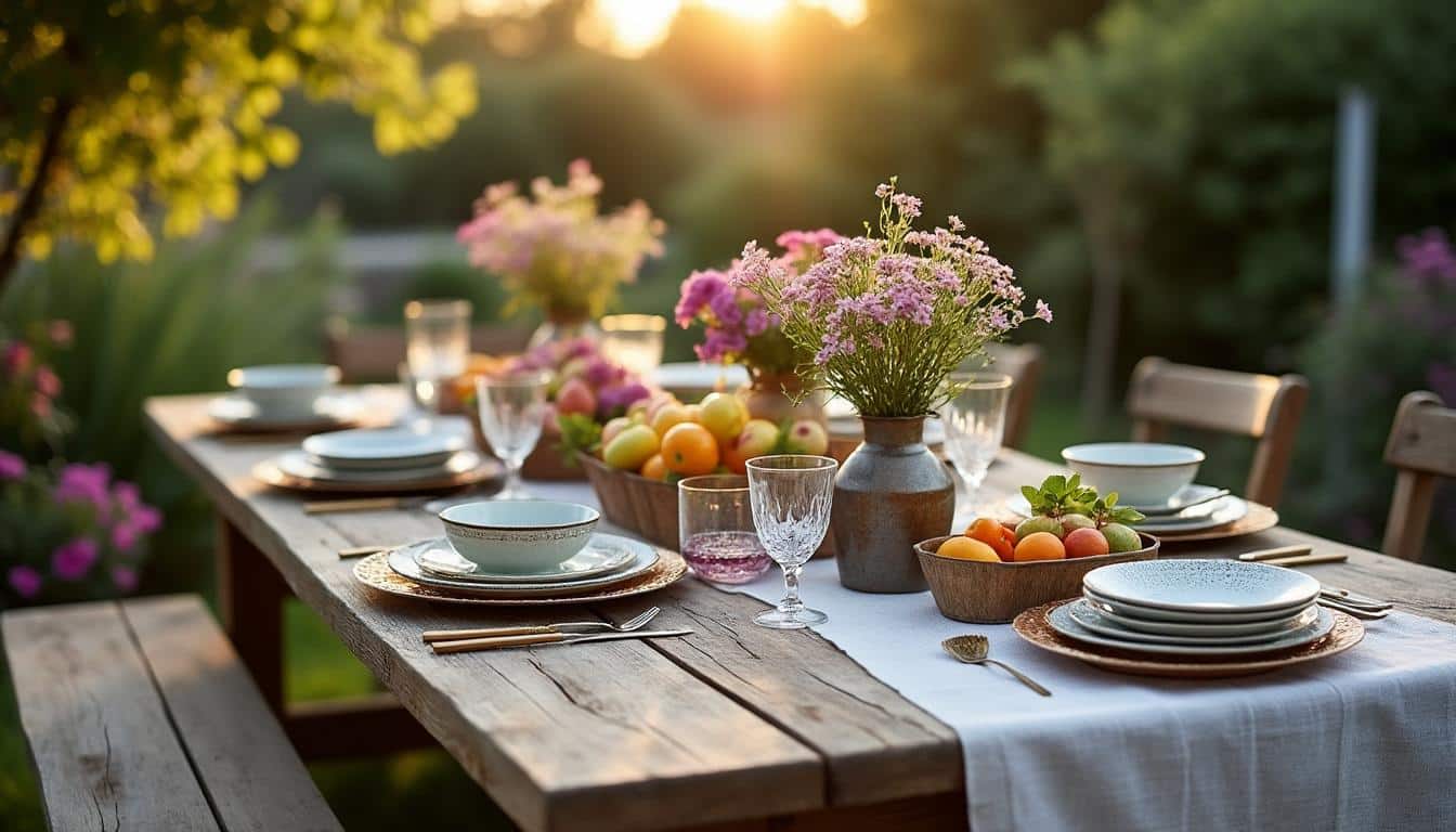 Illustration: Comprendre l’esprit et les caractéristiques d’une table au style champêtre