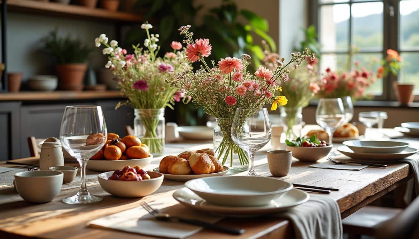 Décoration de la table de salle à manger : astuces pour un style unique