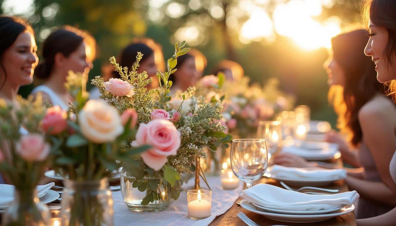 Illustration: Comprendre le rôle essentiel des fleurs sur les tables de réception