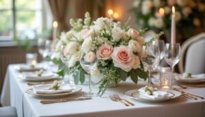 Fleur de table pour mariage : conseils pour une déco élégante