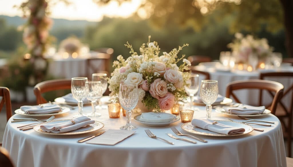Déco mariage table ronde : conseils pour une ambiance conviviale et élégante