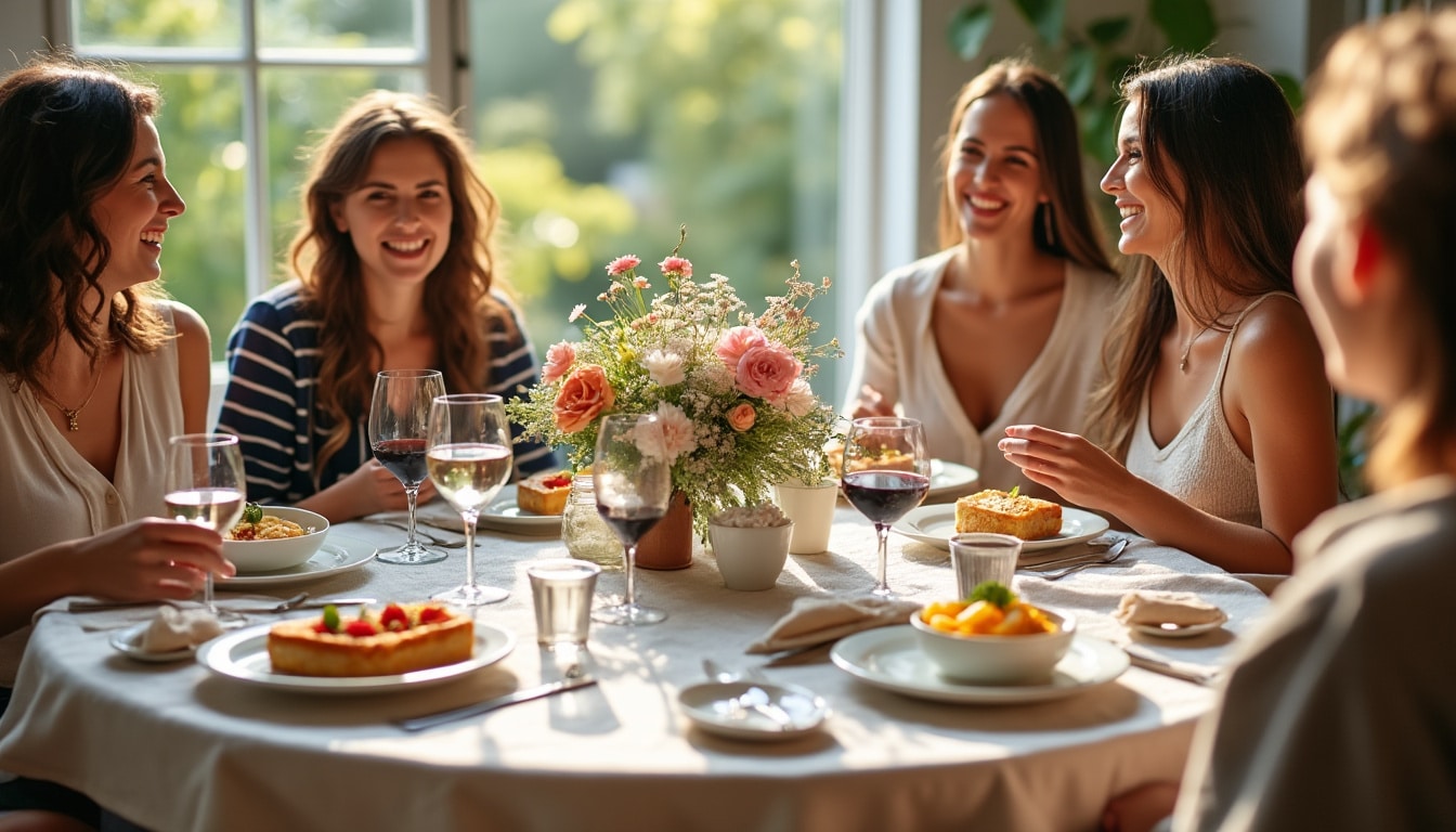 Illustration: Pourquoi choisir de décorer une table ronde pour un rendu unique et convivial