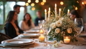 Fleur de table de mariage : guide pour un décor élégant et symbolique