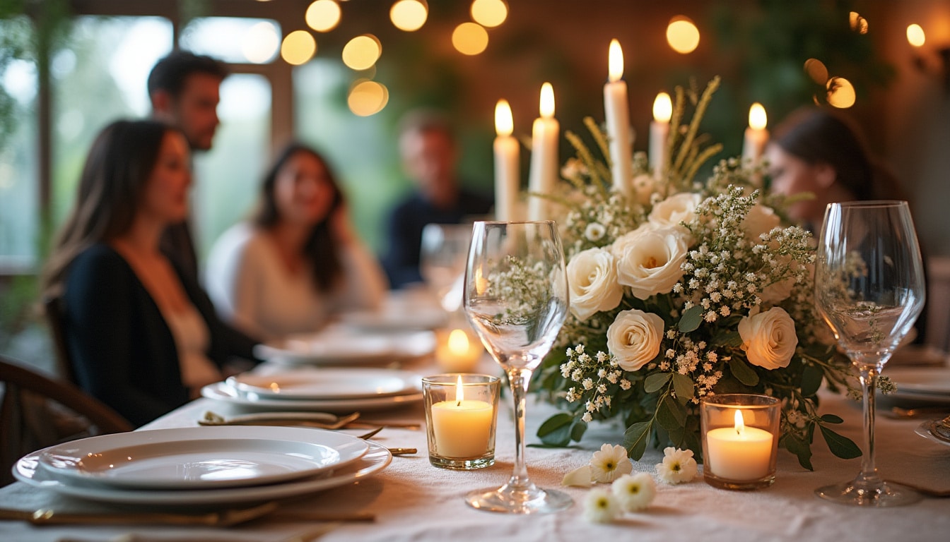 Fleur de table de mariage : guide pour un décor élégant et symbolique
