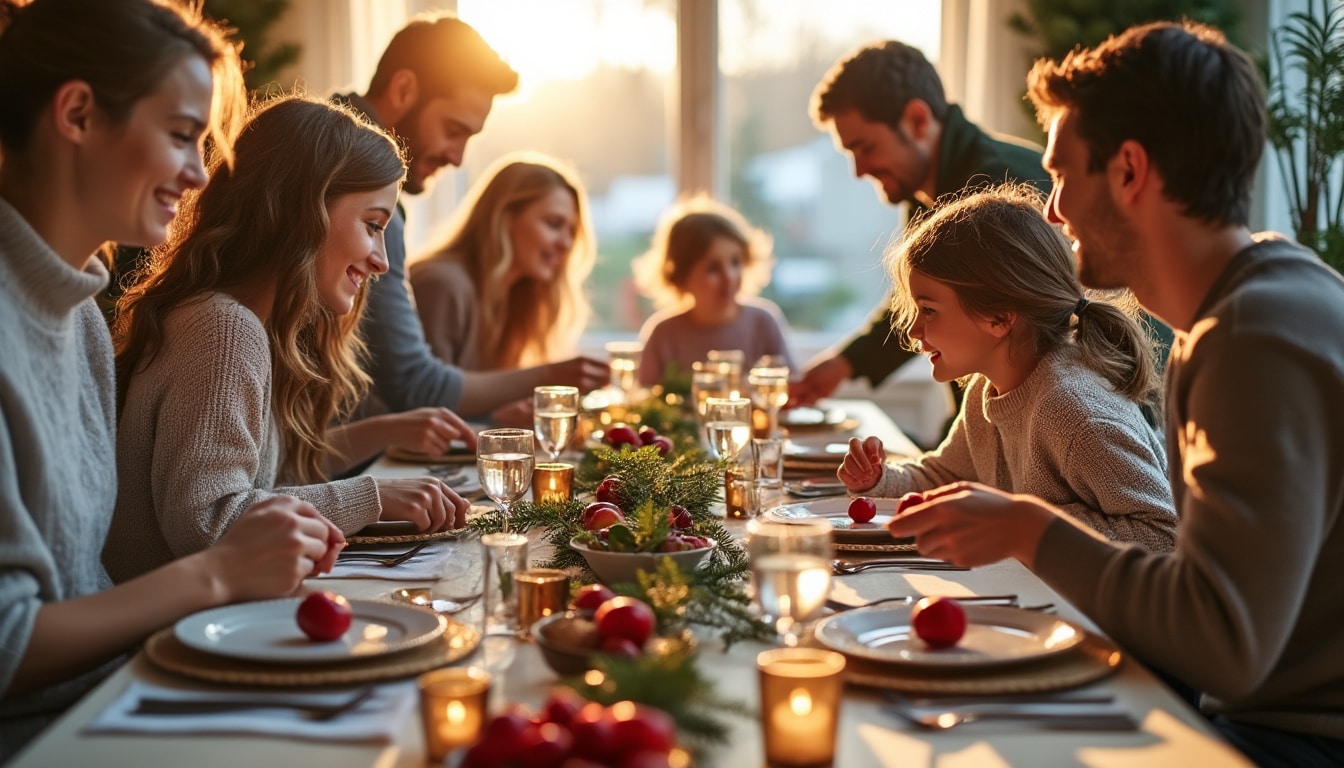 Illustration: Pourquoi choisir une idée de déco de table de Noël à faire soi-même pour votre fête ?