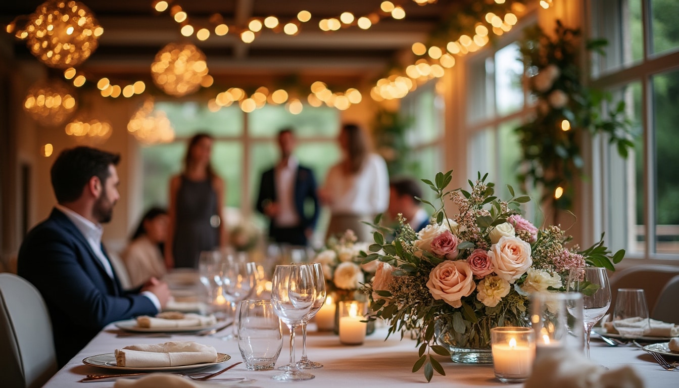 Illustration: Comprendre l’importance de la décoration florale de table pour un mariage