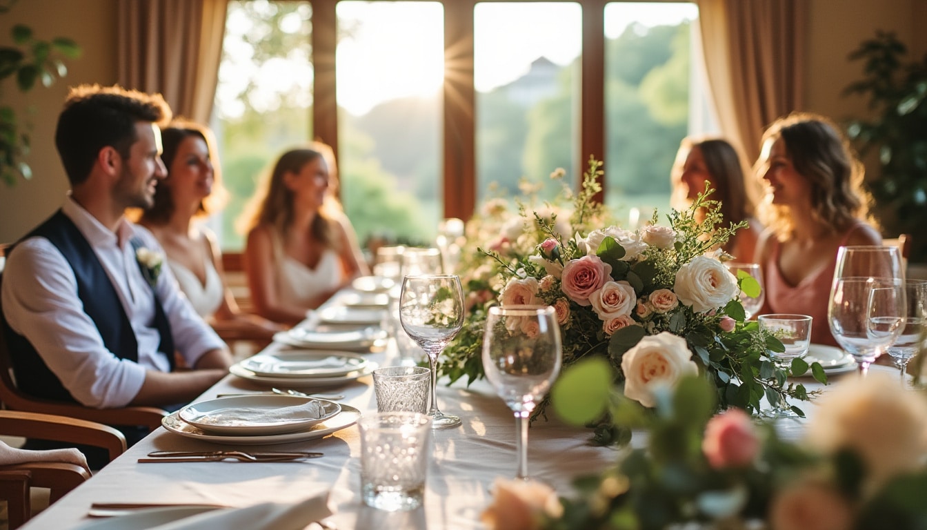 Mariage : idées et conseils pour une décoration fleurs de table réussie