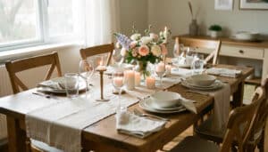 Comment décorer une table de salle à manger ?