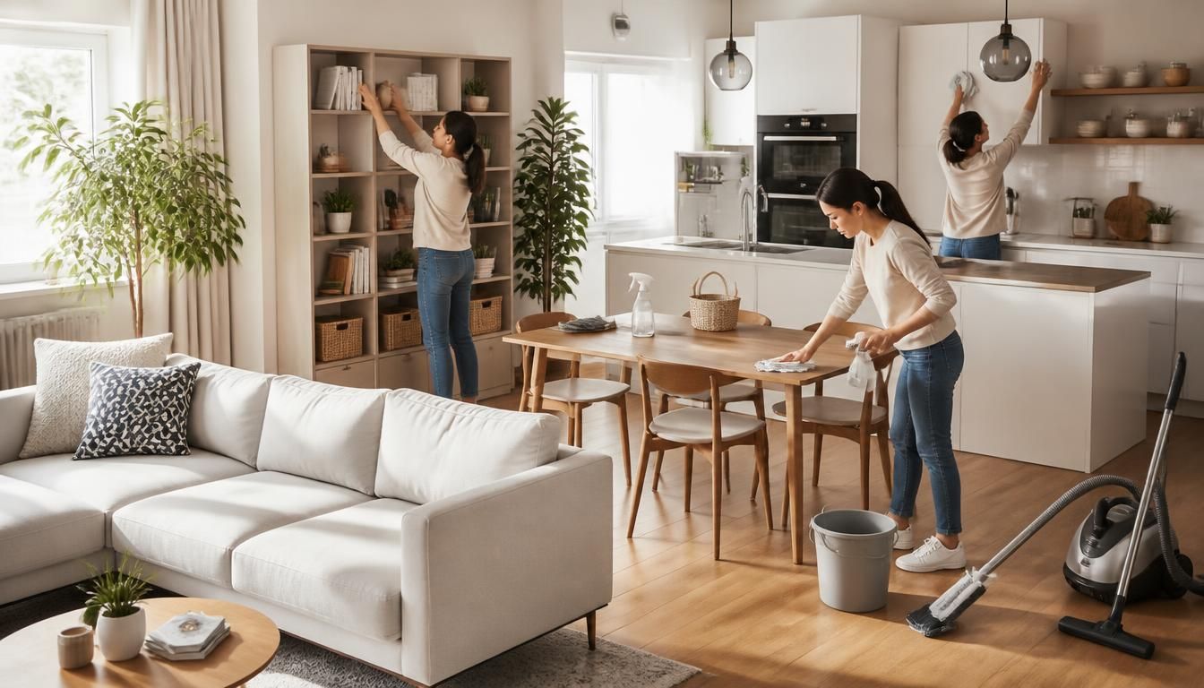 Dans quel ordre faire le ménage de la maison ?