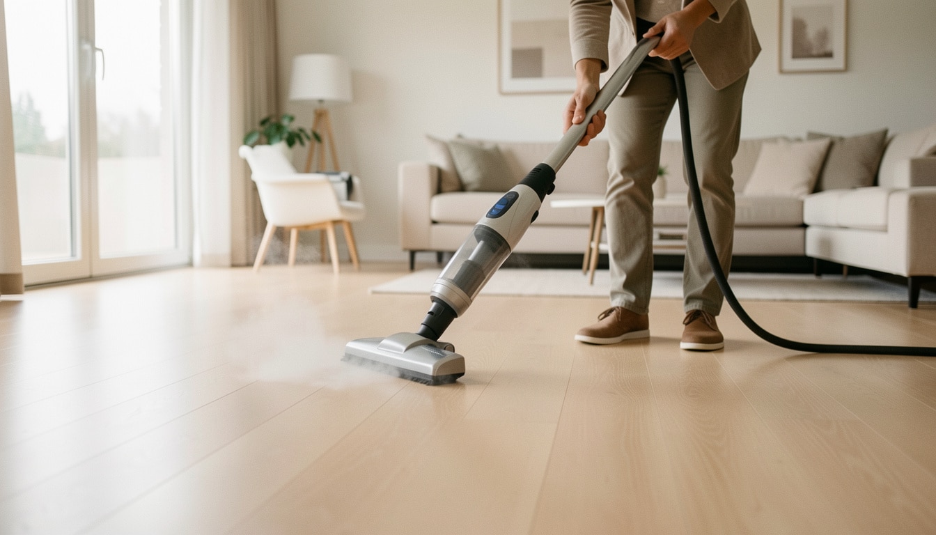 Peut-on nettoyer un parquet avec un balai vapeur ?